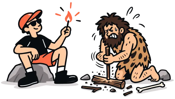 Gennflow-match-caveman